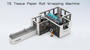 China 18KW 130packs/min Toilet Paper Roll Machine LDPE 3 Lanes wholesale