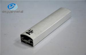 China White Powder Coating Aluminum Frame Profile , Extruded Aluminum Profiles wholesale