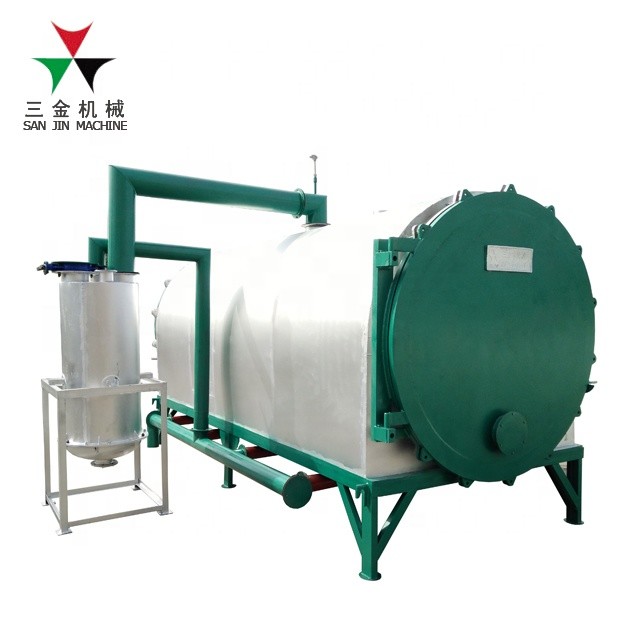 Wood Briquette Coconut Shell Charcoal Carbonization Furnace