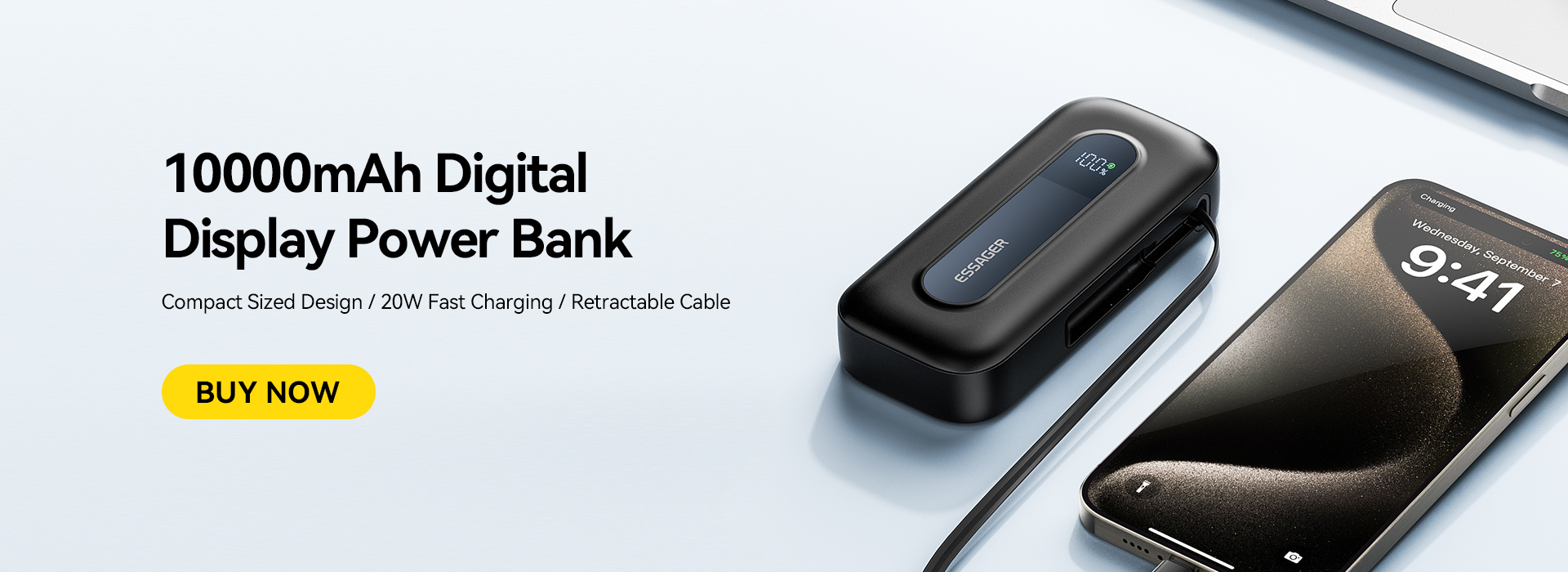 ESSAGER FS01 Series 1000 Mah USB-C Portable Charger Best Power Bank