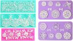 Harmless Reusable Silicone Dessert Mold , Safe Silicone Moulds For Cake