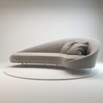 Gelaimei Semi Circle Hotel Lounge Sofa Confortable OEM Welcome
