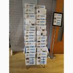 20 Pockets Folded Wire Magazines Display Floor Stand