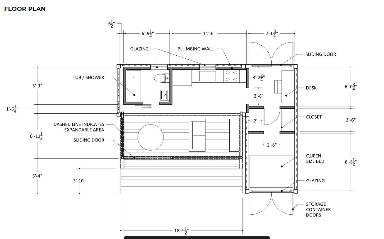 20HC Villa Economical Prefabricated Shipping Container Homes