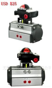 China pneumatic actuator with limit switch box APL-210N electric pneumatic actuator wholesale
