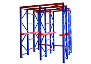 China Modern Style Drive In Pallet Rack Corrosion Protection 3 Years Warranty wholesale