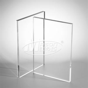 China Transparent Plexiglass Flame Retardant Acrylic Sheet For Building Material wholesale