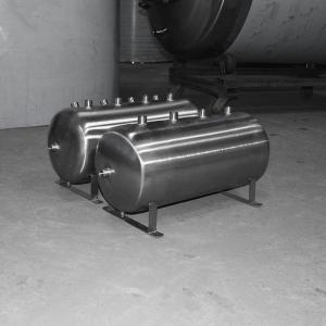 China Large Volume 50L Air Stainless Steel Storage Tank 1.25 MPa wholesale