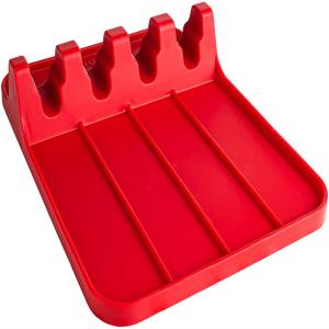China Nonpourus Heat Resistant Utensil Rest , Silicone Utensil Holder wholesale