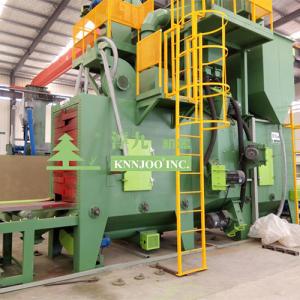 China Surface Continuous Treatment Roller Conveyor Shot Blasting Machine 11kw wholesale