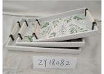 3 Sets Middle East PU Surface Wood Food Serving Tray