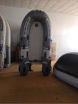 Canopy Inflatable Sport Boat Durable 4 Person Fishing Boat Wtih Super D - Ring