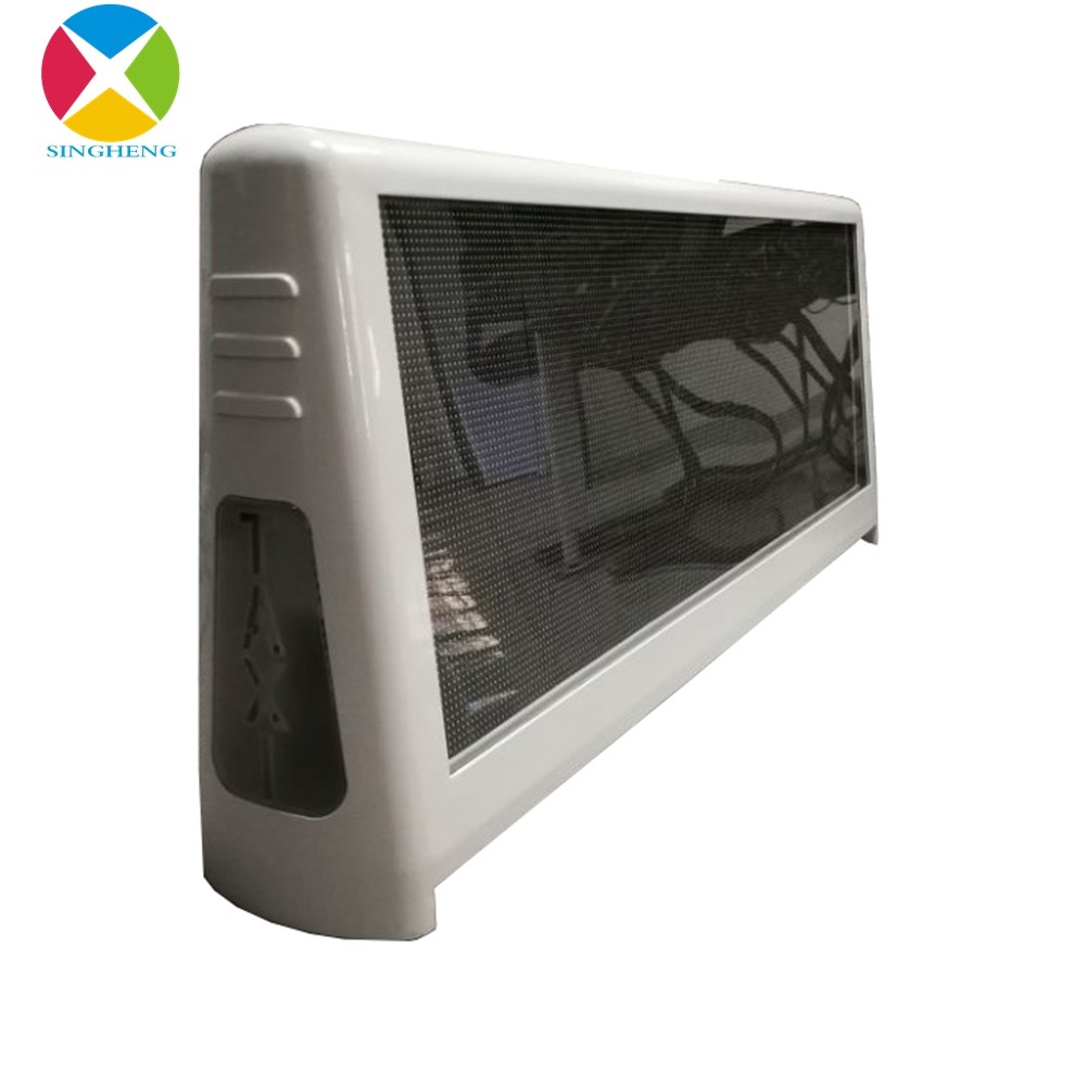 P5 Outdoor Taxi Roof Led Display Full Color Tube Chip Color All Weather Working