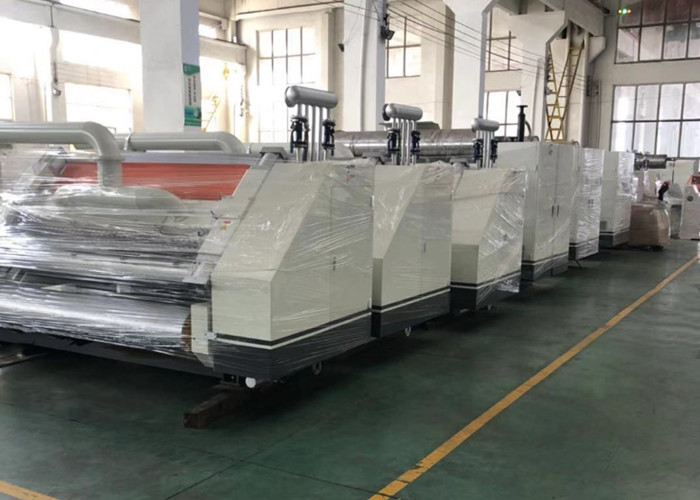 Fingerless Type Corrugated Box Production Line Simple Structure Easy Installation