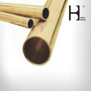 China 1m Length Hollow Brass Tube , Anti Corrosion 5mm Brass Tube wholesale