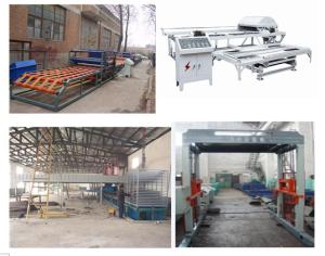 China Semi Automatic Wheat Straw Mgo Board Machine , Durable Wall Panel Equipment wholesale
