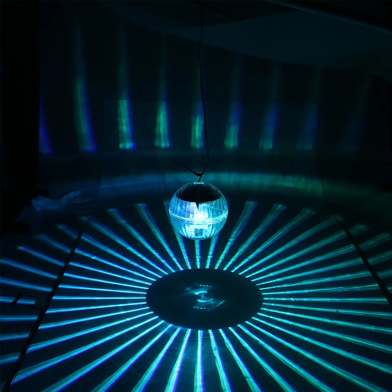 7 Color RGB Changing Underwater Ball Lamp Waterproof Solar Powered Yard Garden Fishing Pond Swimming Pool Floating Light