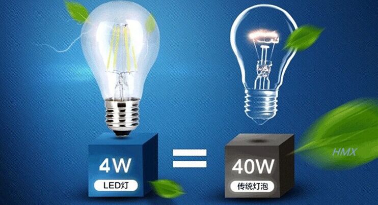 vintage led tubular light lamp T6/T20 E17 screw base filament led bulb dimmable