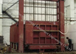 China High Temperature Heating Car Bottom Furnace 3600×1400×1000mm Chamber Dimension wholesale