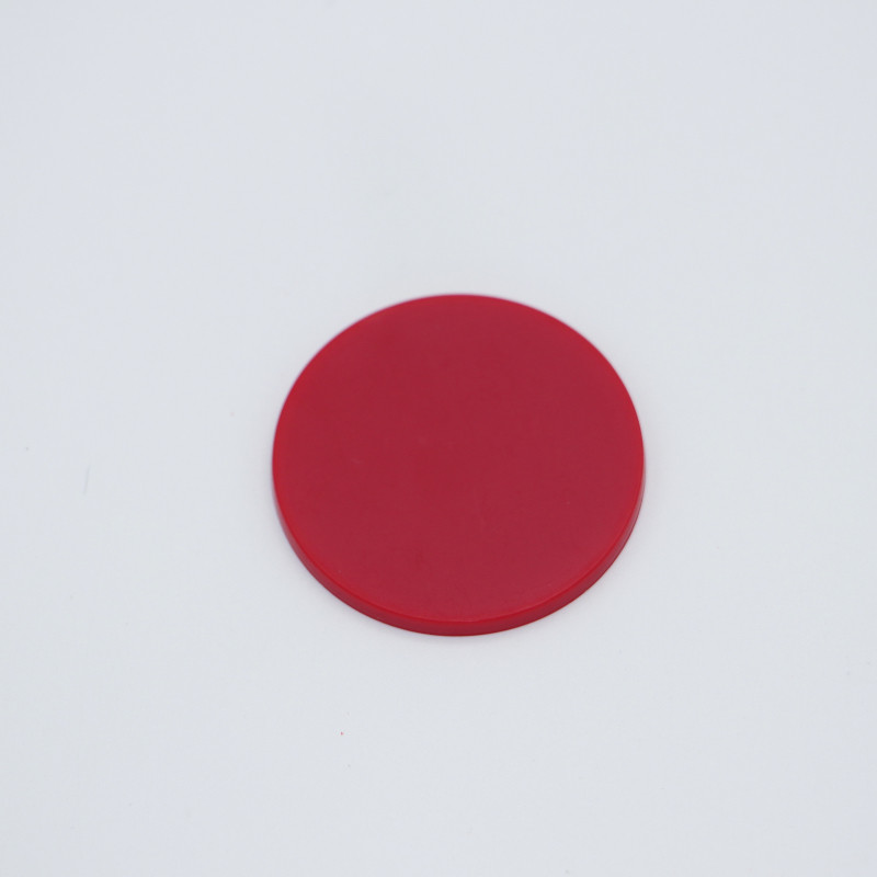 40x3MM Plastic Blank Solid Color Custom Tokens Plastic Chips With Your Own Design