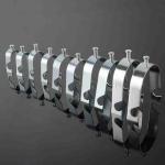 Anticorrosive Strut Conduit Clamp Mc Cable Strut Straps Powder Coated