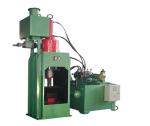 Steel Aluminum Metal Chip Briquetting Machines No Vibration Semi Automatic
