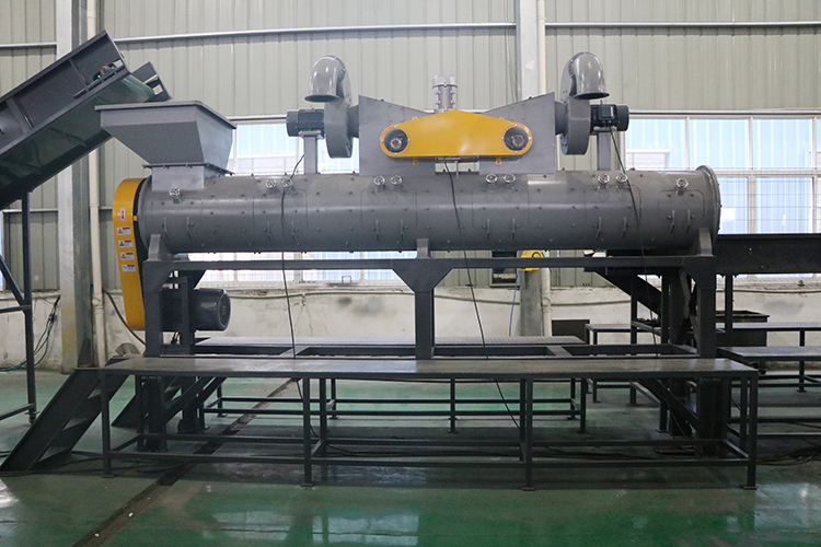 300-5000KG/H PET Bottle Recycling Washing Line PLC Flakes Friction Washer