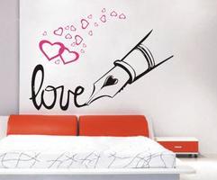 China Love Modern Designer PVC House Wall Decoration Stickers F232 wholesale