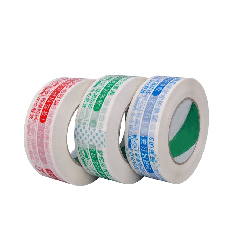 Adhesive Jumbo Roll OPP BOPP Adhesive Tape Fragile Printed