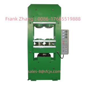 China Pressure distribution Adjustable Powder Solid Tire Rubber Vulcanizing Press Machine wholesale