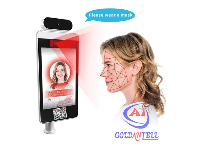 Tablet Type Face Recognition Turnstile Qr Code Scanner Plug And Play Android
