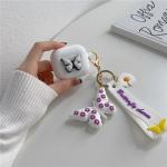 Silicone Wireless Earphone Case Cartoon Butterfly Doll Pendant For Airpods 3