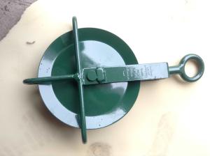 China Powder Coated HDG Wheel For Construction Sites Lifting Heavy Goods wholesale