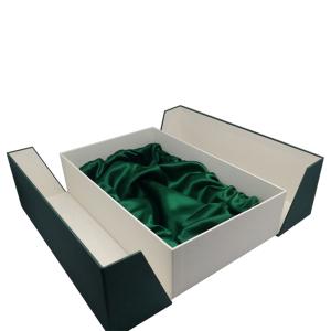 China Two Door Open Cardboard Wine Box Packaging / Luxury 2 Bottle Wine Paper Box wholesale