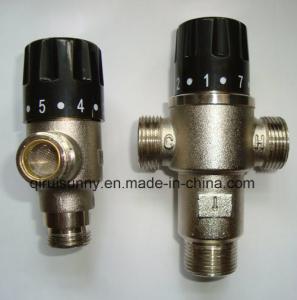 China DN20 DN15 Thermostatic Mixing Valve for Water Temperature Regulation wholesale