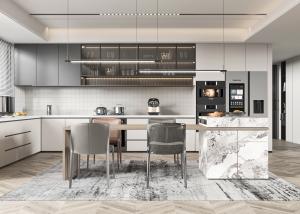 China Modern Melamine Kitchen Cabinets For Kitchen Furniture wholesale