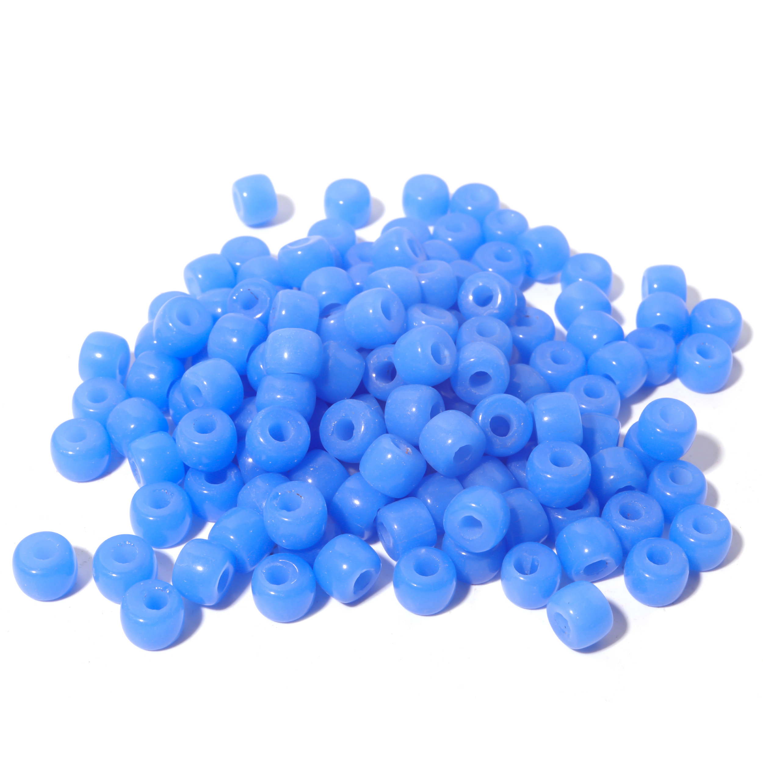 100 Colors Gemstone Forte Beads 6*8mm*2.0 Holes DIY Patterns With Rope