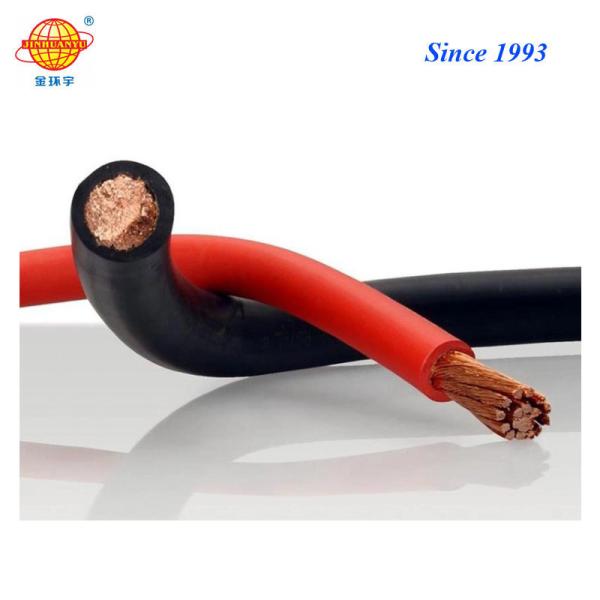 Rubber Insulated Flexible Welding Cable Multi Size 60245 IEC81 Copper Conductor