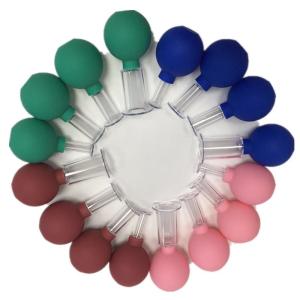 China 4pcs Glass Face Massage Chinese Medical Cupping Set wholesale