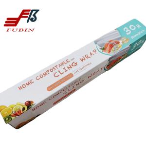 China Biodegradable Compostable Wrap Cling Film 30cm*30m For Preserved Fruit wholesale