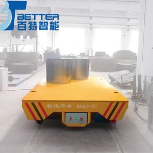 China Warehouse Transport Hydraulic Car Trailer Trolley Steel Industry wholesale