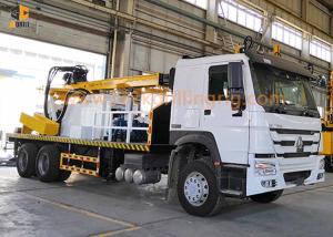 China 6 X 4 Truck Mounted Water Well Drilling Rig 600m Borehole Drilling Rig wholesale