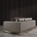 Italian Living Room Sectional Sofas 0.85x1.5m Luxury Velvet
