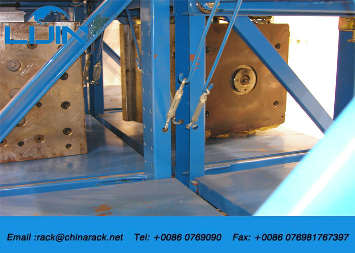 Anti Corrosion Q235b Material 4 Tier Mould Storage Racks For Warehouse