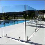 Safety Tempered Glass Balcony Grill Balustrade Modern Design For Home Commercial