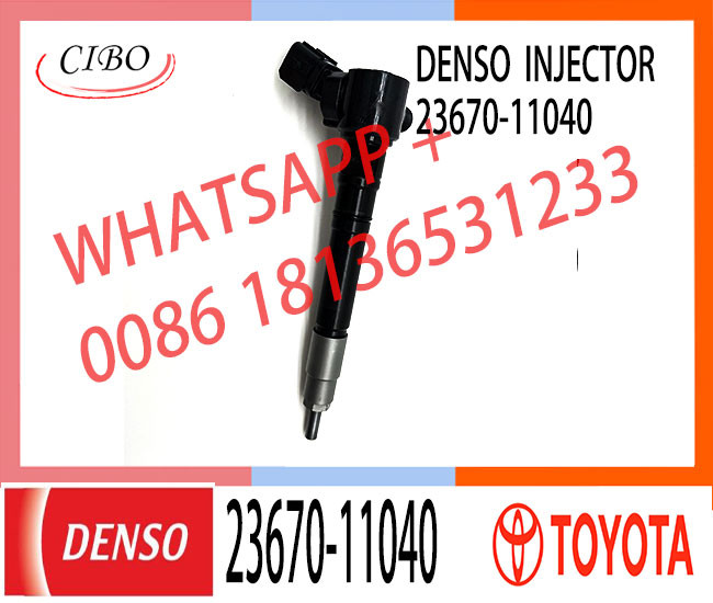 Common Rail Fuel Injector 23670-11040 for densos toyota 2GD Hilux 23670-19065