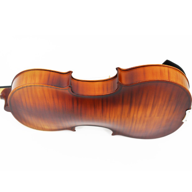 china advanced professional handmade stringed instrument China made brand all solid 4/4 44 violin [Back panel material
