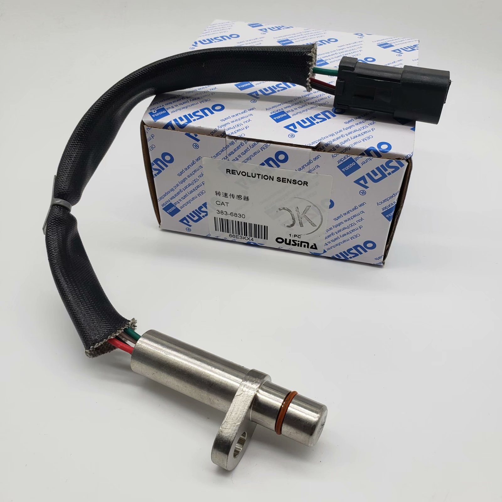 OUSIMSA Engine Revolution Speed Sensor 383-6830 3836830 For Excavator
