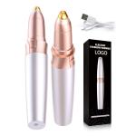 Mini Electric Painless Eyebrow Hair Remover Pen 250mAh Battery