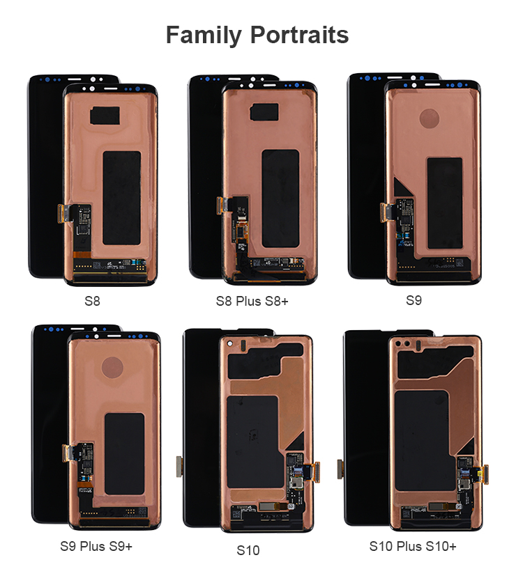 Samsung S8plus S8 Mobile Phone LCD Screens Digitizer Display Replacement